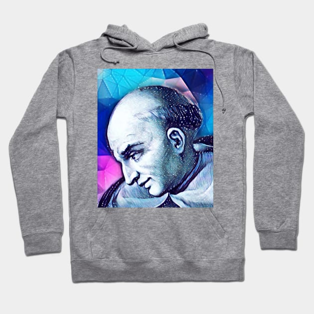 Bartolomé de las Casas Snowy Portrait | Bartolomé de las Casas Artwork 13 Hoodie by JustLit